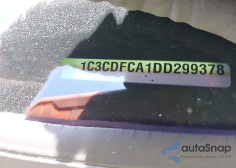 2013 Dodge Dart Limited z USA, uszkodzony, nr VIN 1C3CDFCA1DD299378